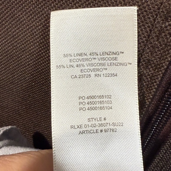 ARITIZA-Babaton linen utility button down - Picture 4 of 5